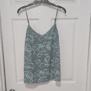 Nine West Teal Floral Camisole